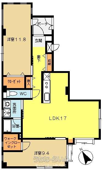 サザナ　フラッツ 101号