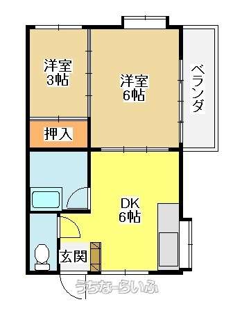 島田アパート 202号