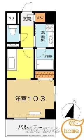 黄金森ガーデンII 505号