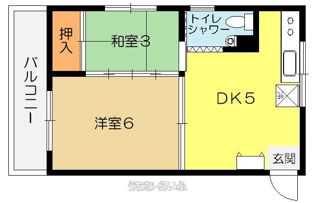 オキダイ荘 3-E号