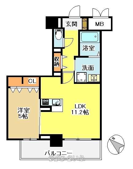 ｃｉｌｉｅｇｉｏ桜坂 804号
