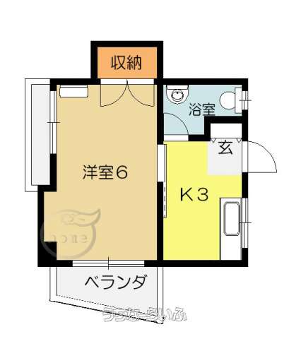 西江アパート 402号