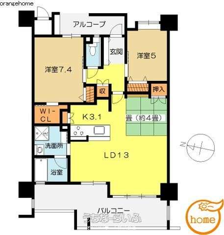ワイズエステムコート壺川駅前 203号