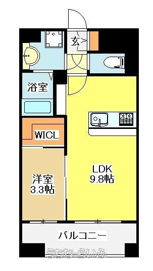 LIBTH 旭橋Ⅱ(リブス アサヒバシ) 801号