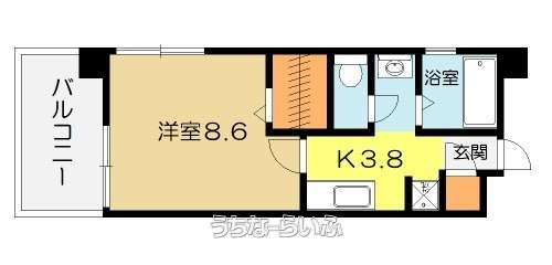 ハピネス新都心 405号