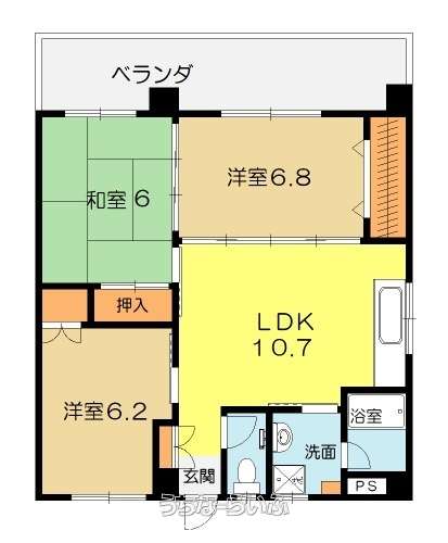 テラスヴェルデ B301号