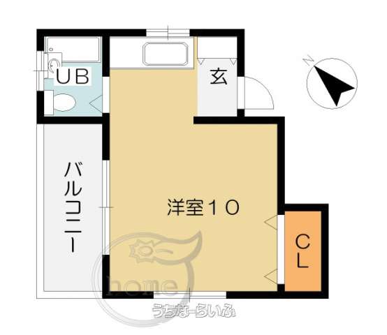 メゾンおろく第２ 301号