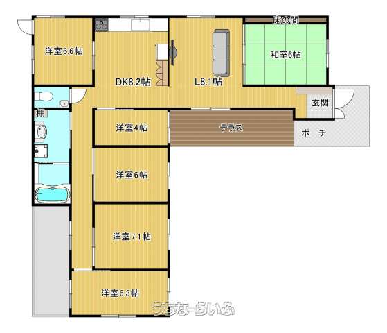 美里仲原町　一戸建て