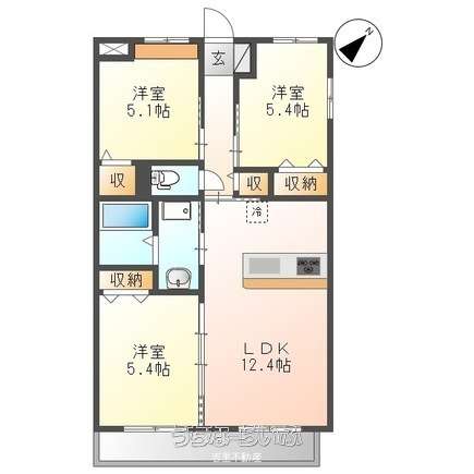 【建築中・残り22部屋】フォートレスJ(2月末~ご入居開始♪) 301号