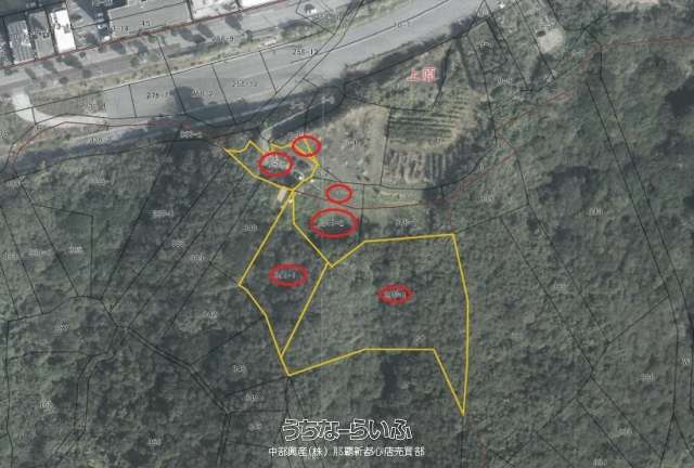 西原町字上原・字小橋川土地(全6筆)