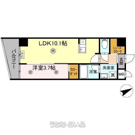 （仮）D-ROOM安謝 403号