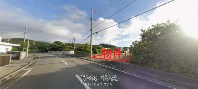 名護市古我知３０７坪の売地