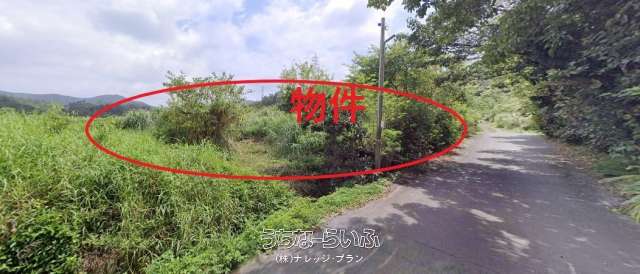 名護市字喜瀬511坪の売地