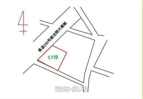 平良字池間238-1 57.32坪