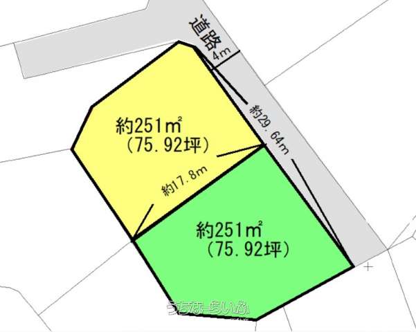 沖縄市嘉間良　土地