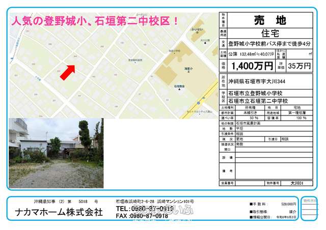 大川売地