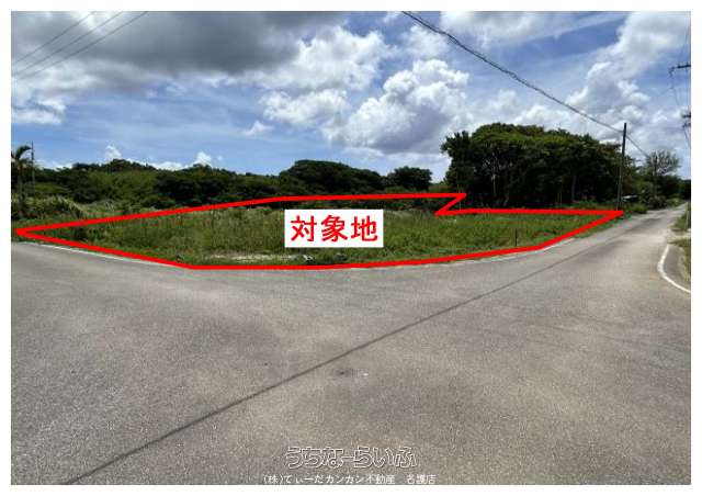 本部町石川　土地【仲井間様】