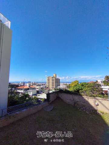 西側海への眺望が広がる高台地（古家有り）