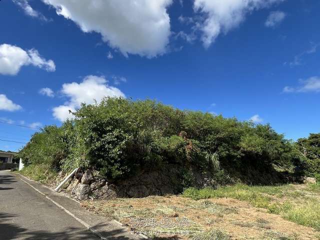 【土地】城辺友利 海と夕陽が見える高台　245坪　畑