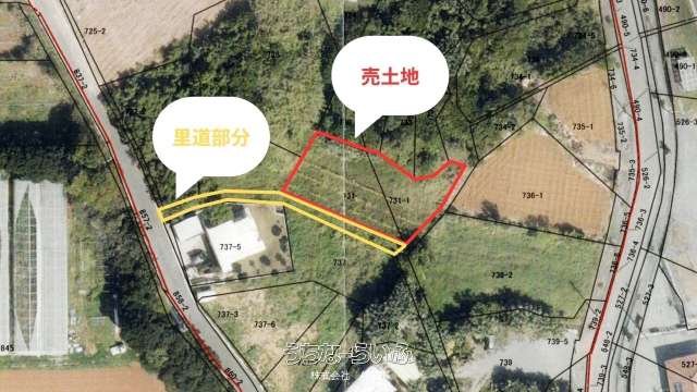 宜野座村惣慶731、737-1 土地