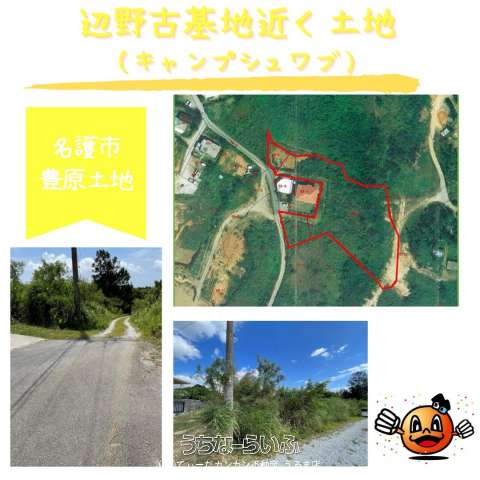 名護市 土地 売却 180坪 畑 原野に変更可 250万円 名護市