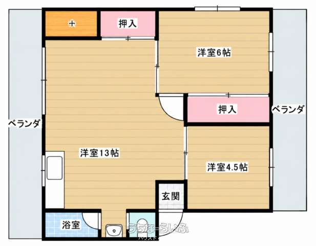 丸高マンション2 3--号