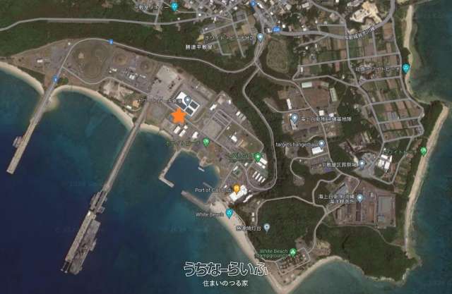 ホワイトビーチ軍用地