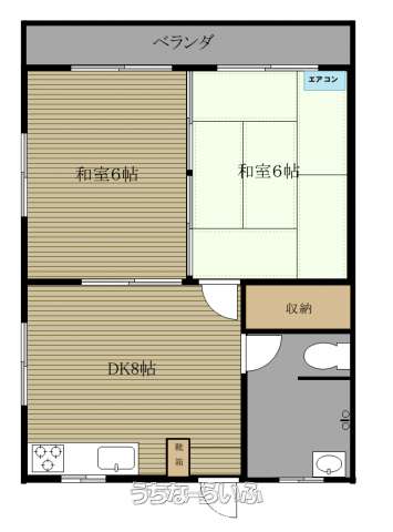 又吉アパート 202号