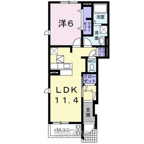 ヴィラクレアール 101号