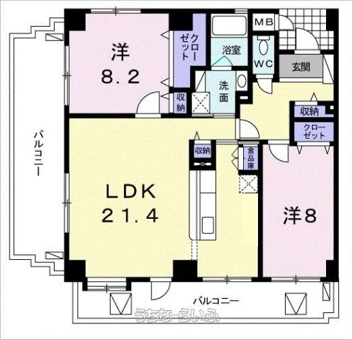セレステコート 美里 302号