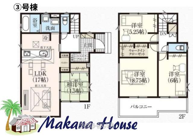南城市佐敷字冨祖崎　新築③号棟