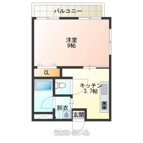 キャッスルしますばるB 101号