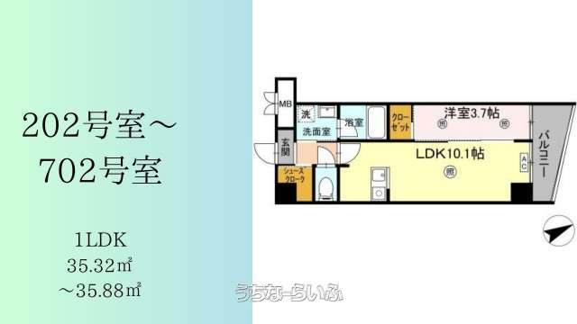 （仮）D-ROOM安謝 202号