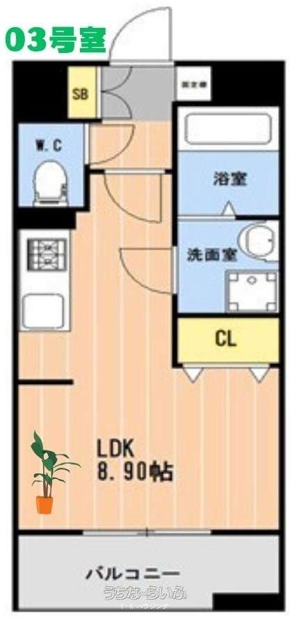 リブス松山Ⅲ 803号
