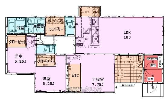 ★★【平屋】南城市佐敷手登根5期-1号棟(全3棟)