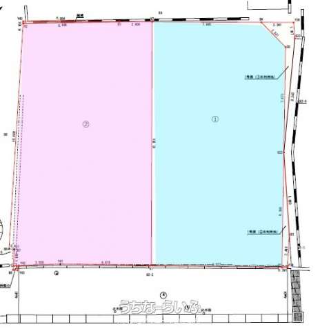 【土地】南城市佐敷手登根★区画①（全２区画）