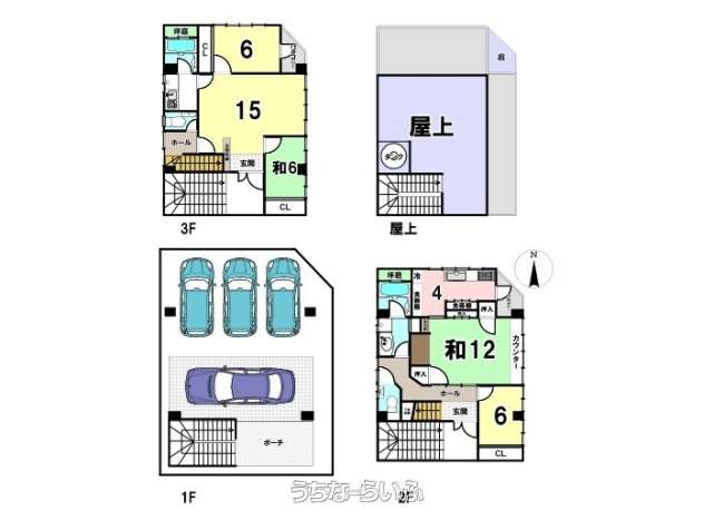 那覇市真嘉比２丁目戸建