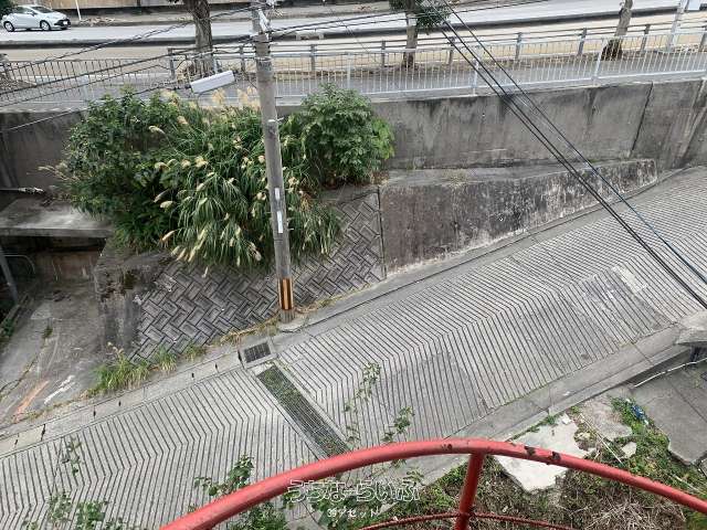 環状線沿いの三角地