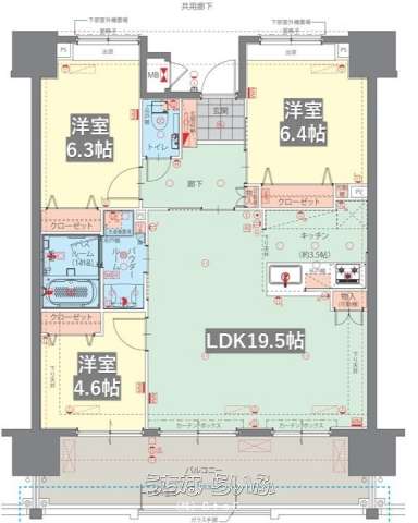 プレサンスロジェ西崎レーヴタワー 17号