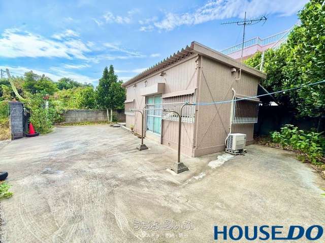 伊計島プレハブ付き　売土地