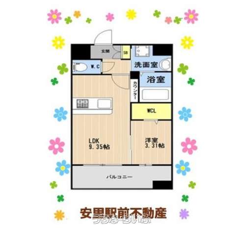 リブス松山Ⅲ 304号