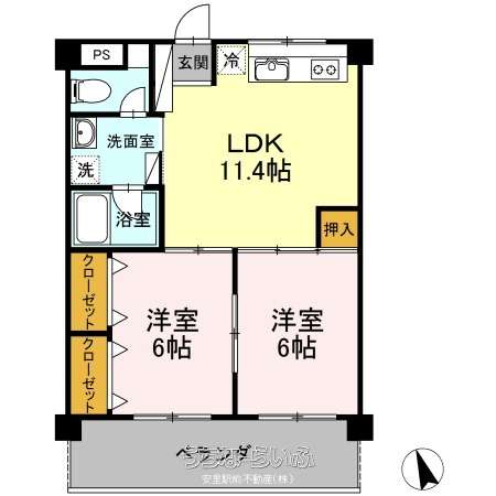 テラスヴェルデA 402号