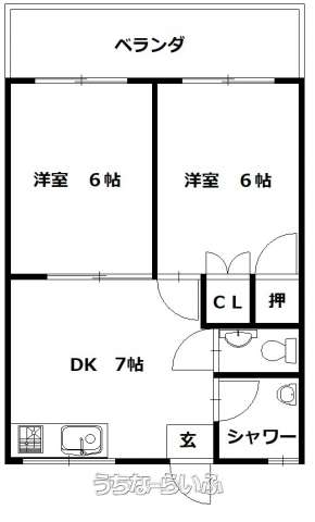 嘉陽アパート 202号