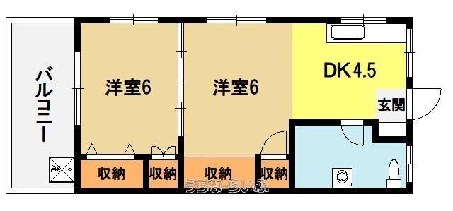 上里アパート 203号