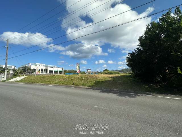 国頭村辺土名バイパス線沿い、１６０坪売地