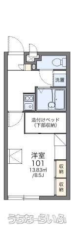 レオパレス秋桜 101号