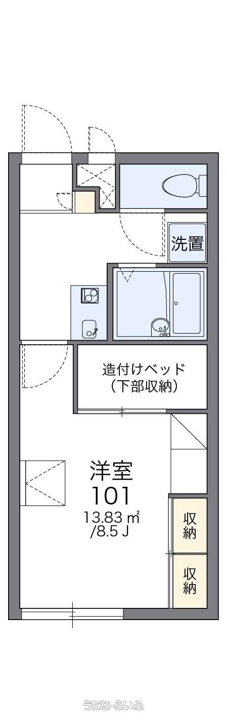 レオパレス日の出橋２６２ 209号