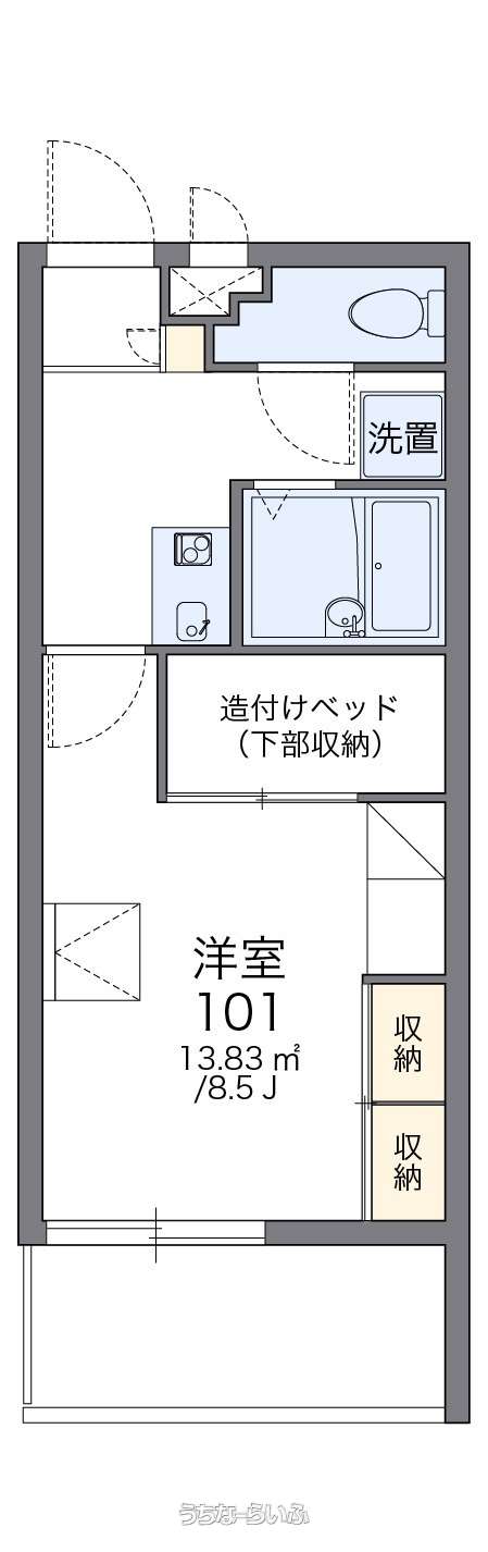 レオパレス新都心ASAKA 107号