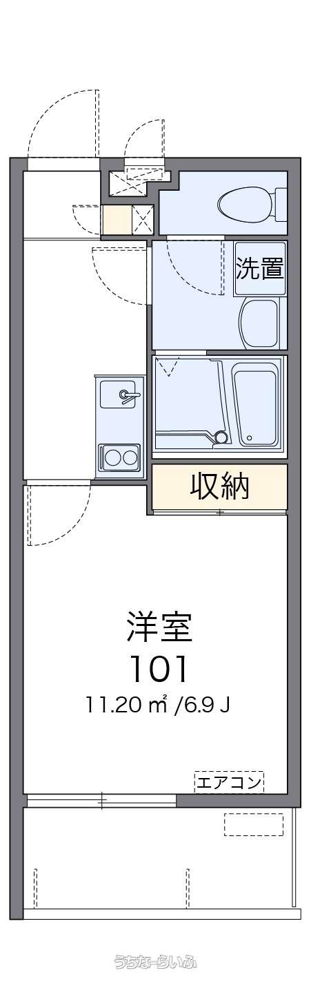 クレイノYUKUINN Z 201号