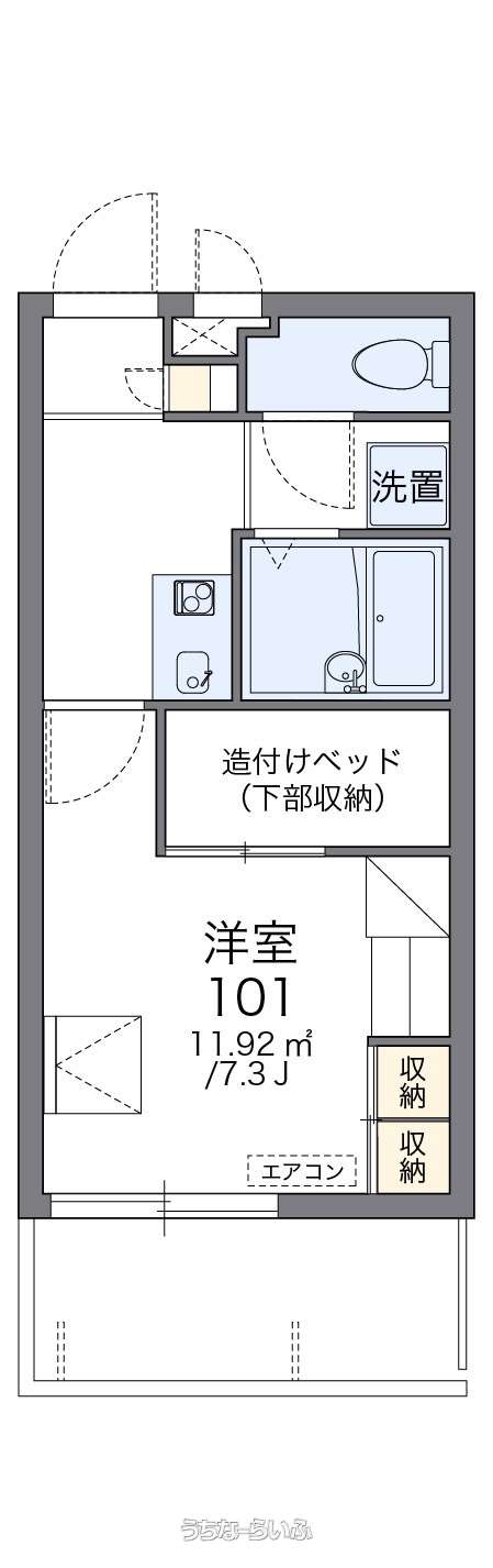 レオパレスにしまち 303号